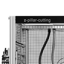 z-pillar cutting Anlage